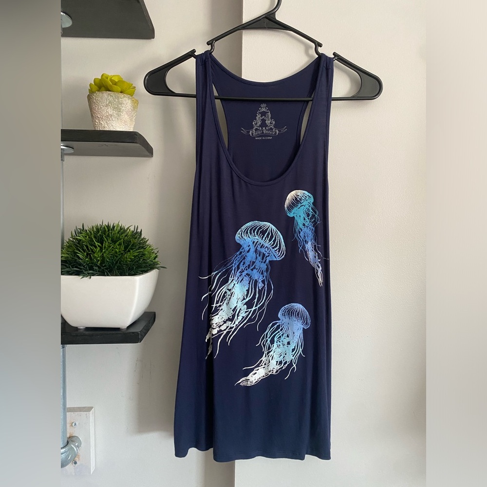 Jelly Fish Tank Top String Cheese M (D5526)